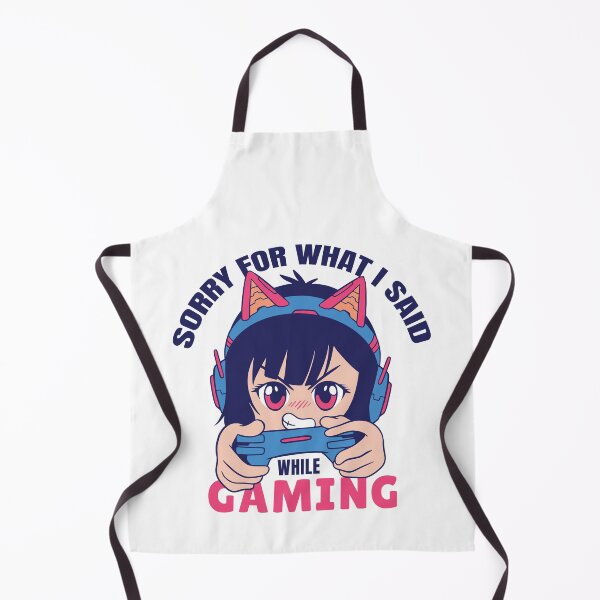 Item preview, Sorry For What I Said While Gaming - Cute Anime Girl designed and sold by RedQuality.