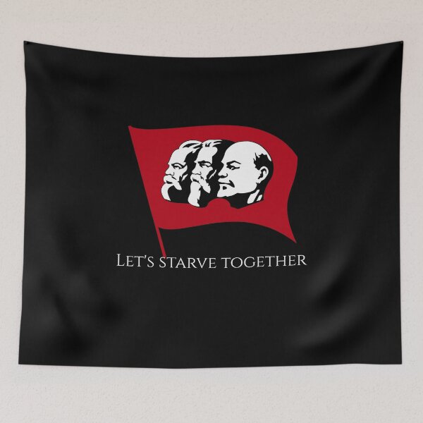Item preview, Political Anti Socialist Libertarian - Let's Starve Together designed and sold by Styrman.