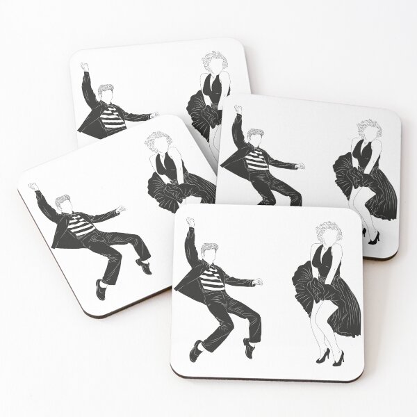 Item preview, Elvis and Marilyn B&W designed and sold by Vector-Market.
