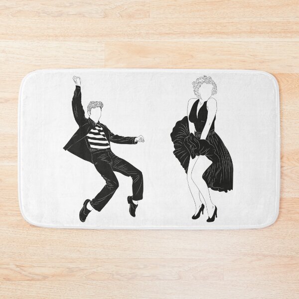 Item preview, Elvis and Marilyn B&W designed and sold by Vector-Market.