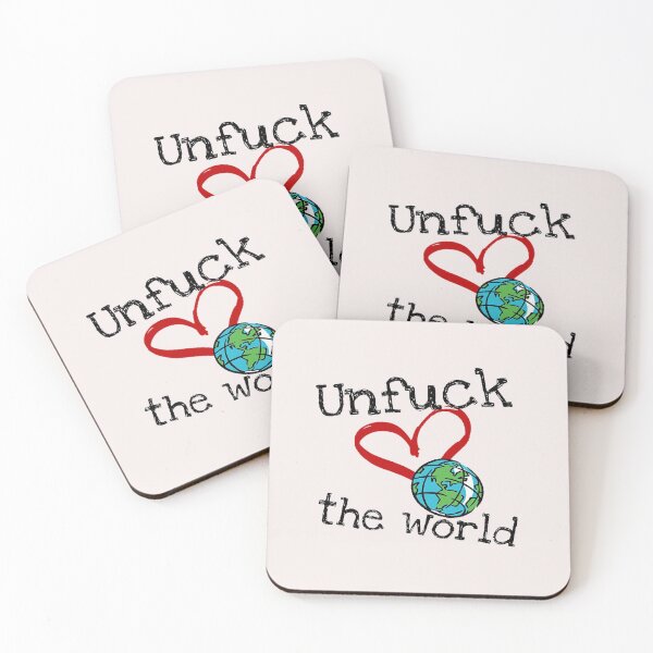 Item preview, unfuck the world Essential T-Shirt designed and sold by HOURMAN.