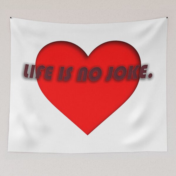 Item preview, Life is no joke.-Funny designed and sold by RolandWidin.