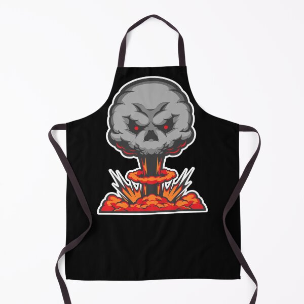 Item preview, Atomic Blast Skull Mushroom Cloud designed and sold by TheTopHatGroup.