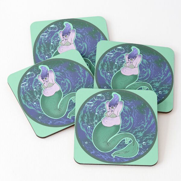 Item preview, Fat Mermaid (Circled) designed and sold by Mr-Jest.