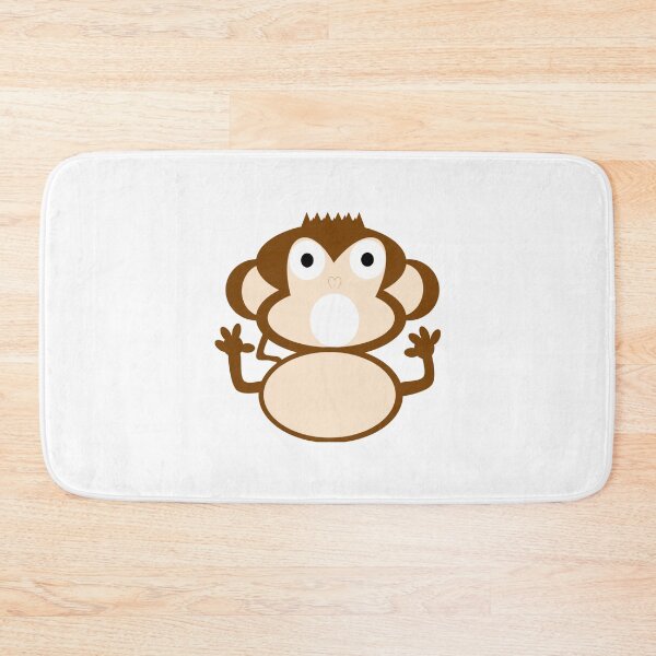 Item preview, spiky hair surprised monkey designed and sold by NatesCreativity.