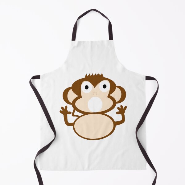 Item preview, spiky hair surprised monkey designed and sold by NatesCreativity.