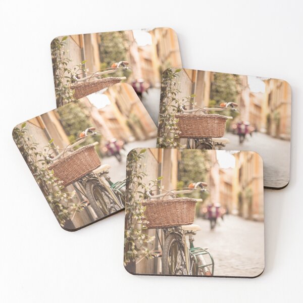 Item preview, Roma amor - Rome bicycle in a cobblestone street in the Trastevere designed and sold by ninasclicks.