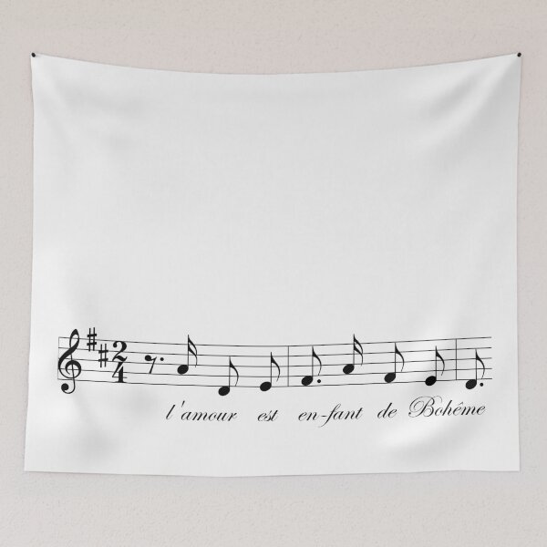 Item preview, Bizet's Carmen Habanera Motif designed and sold by operaqueen.