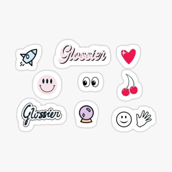 Glossier Stickers Sticker