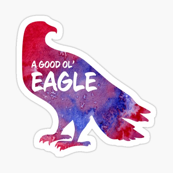 Eagle Critter Sticker