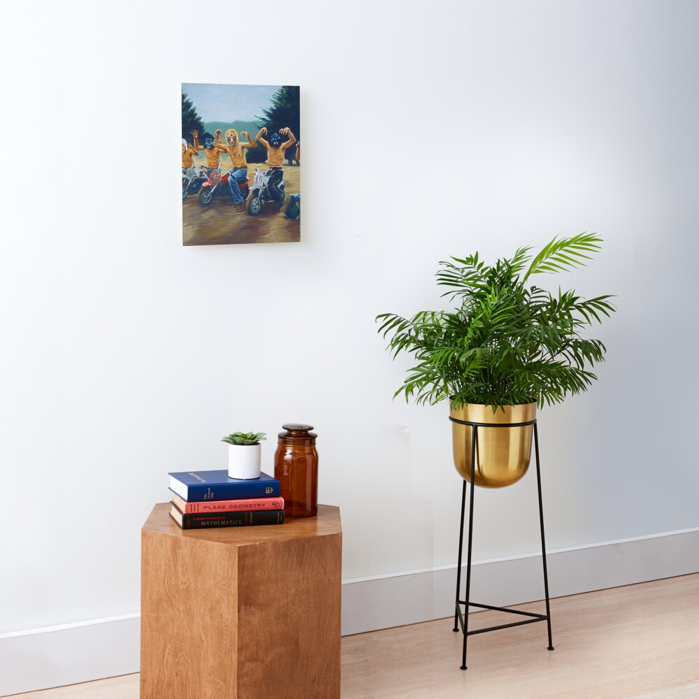 Painting from "The Royal Tenenbaums" Mounted Print