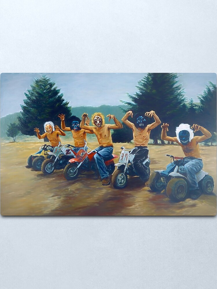 Alternate view of Painting from "The Royal Tenenbaums" Metal Print