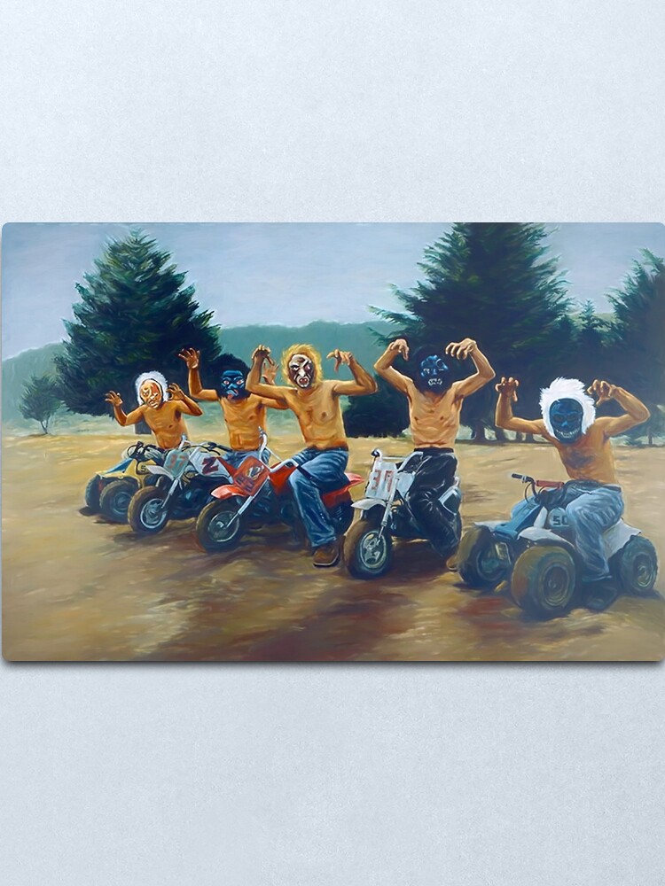 Alternate view of Painting from "The Royal Tenenbaums" Metal Print