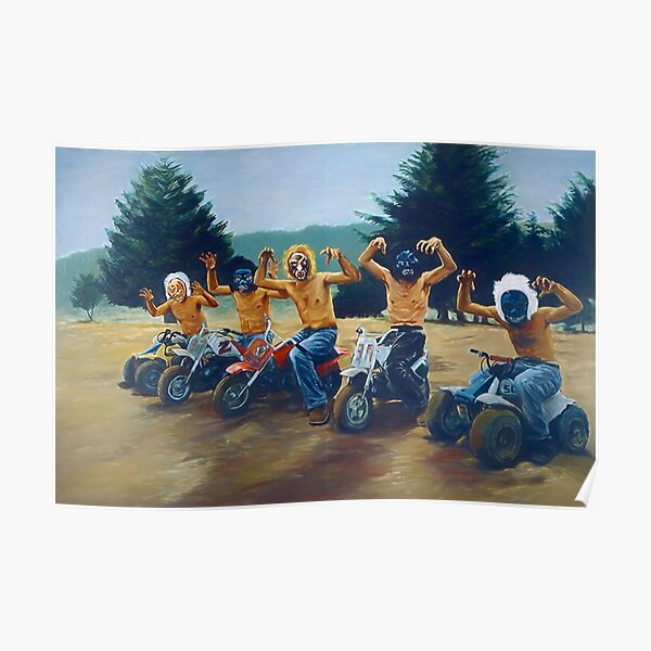 Painting from "The Royal Tenenbaums" Poster