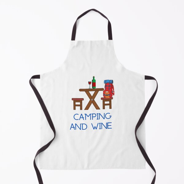 Item preview, Camping and Wine designed and sold by SportyDogShop.