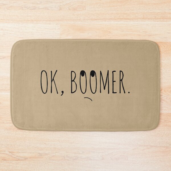 Item preview, Ok Boomer Design With Eyeroll and Frown Emoji For Gen Z, Millennials and TikTok Fans designed and sold by SteamParliament.
