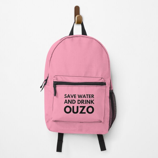 Item preview, Save Water And Drink Ouzo Funny Greek Design Gifts designed and sold by TheGreekGuy.
