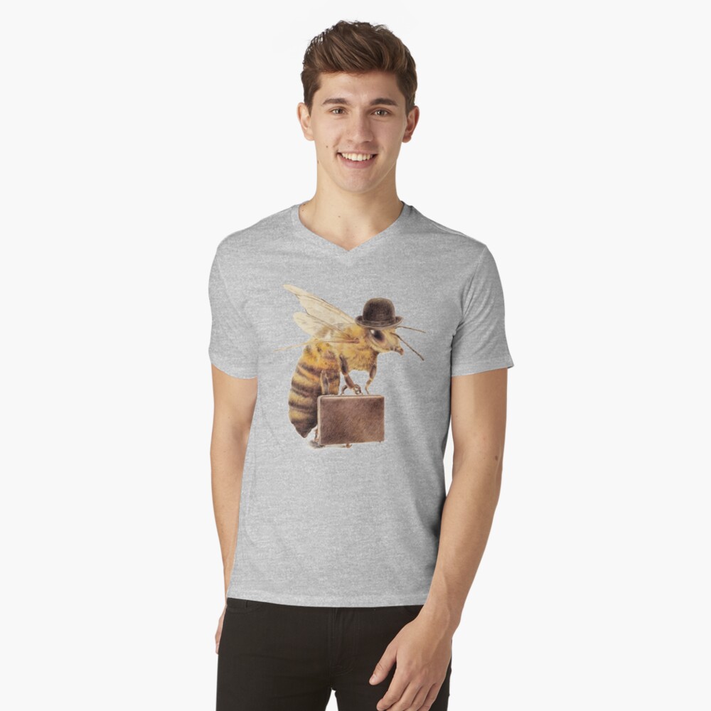 Item preview, V-Neck T-Shirt designed and sold by opifan.