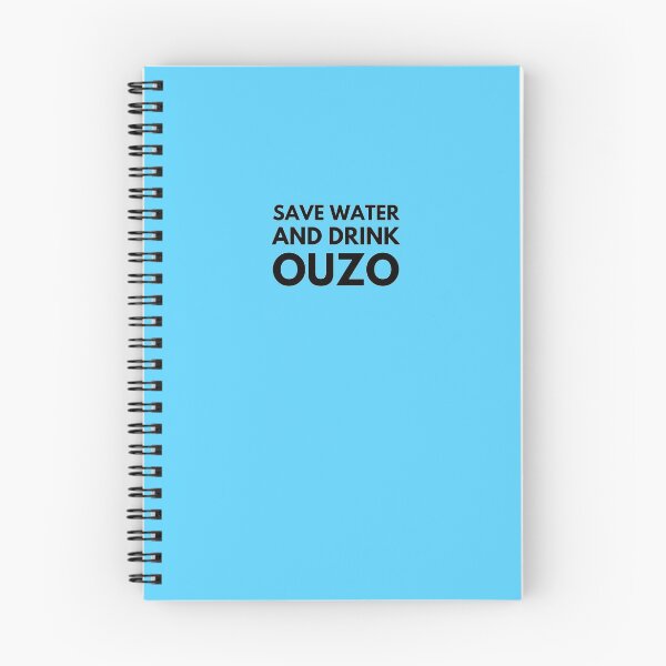 Item preview, Save Water And Drink Ouzo Funny Greek Design Gifts designed and sold by TheGreekGuy.