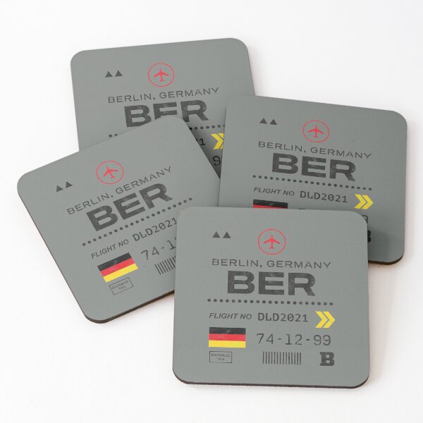 Item preview, Berlin Airport tag - Berlin designed and sold by PaulSDesign.