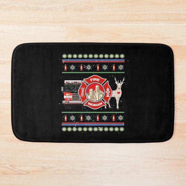 Item preview, Ugly Christmas Christmas at the fire department - Merry Christmas! designed and sold by titanosdesign.