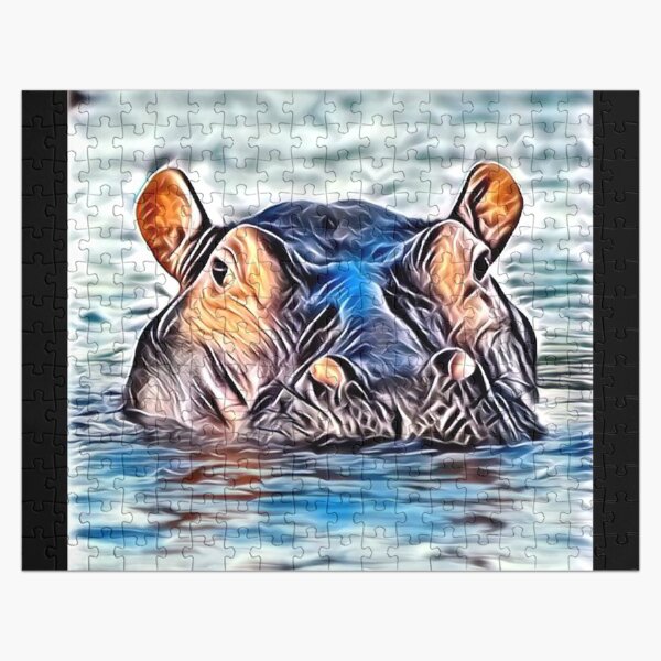 Hippo Jigsaw Puzzle