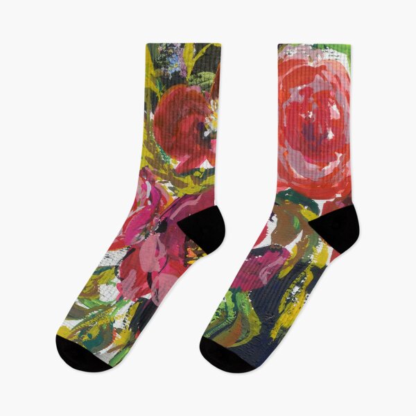 Item preview, abstract bouquet in black designed and sold by kosarandrea.