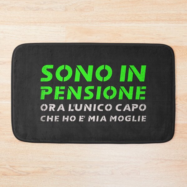 Item preview, Sono In Pensione Ora L'unico Capo Che Ho E' Mia Moglie designed and sold by NajoFashions.