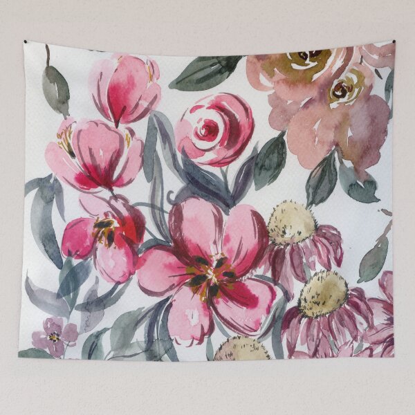 Item preview, faded vintage flowers designed and sold by kosarandrea.