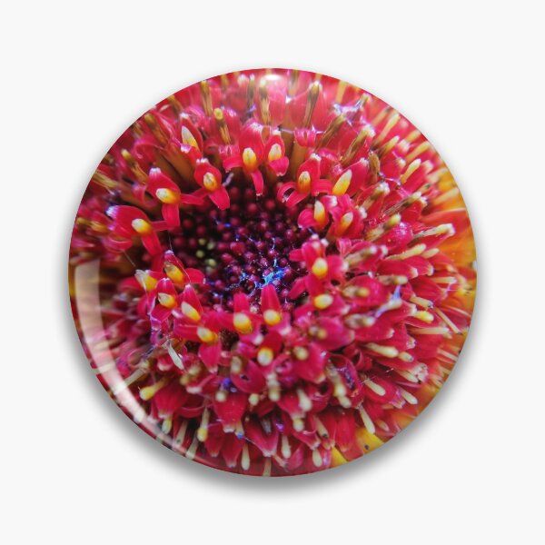 Item preview, Red and Orange Macro Flower Irsis Photography designed and sold by B-Beauty-Design.