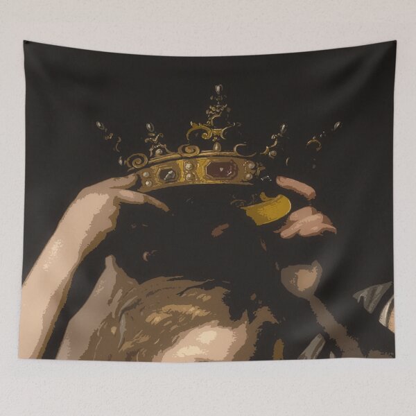 Item preview, Virgin's Crown - Baroque Oil Painting designed and sold by vulkx-store.