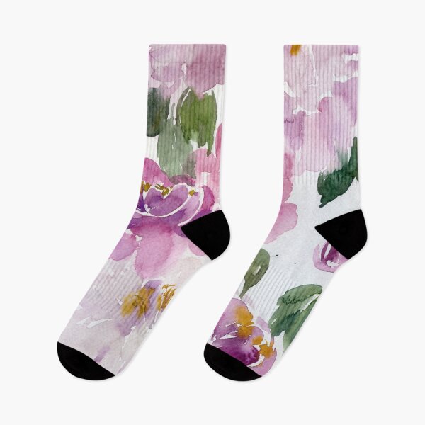 Item preview, loose peonies in watercolor designed and sold by kosarandrea.