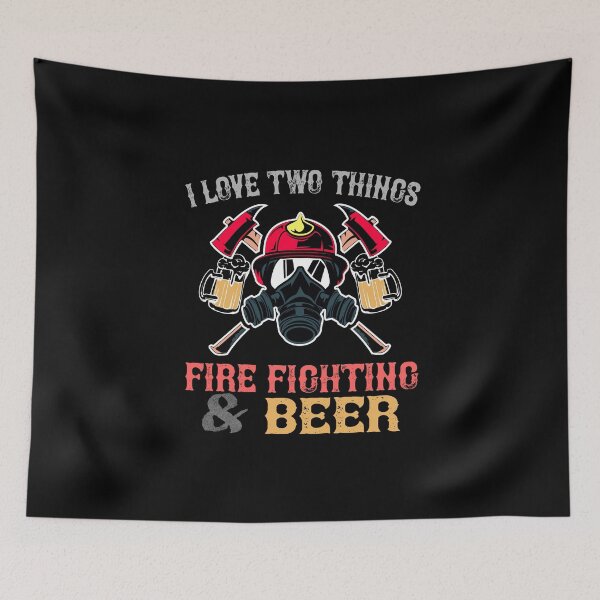 Item preview, Firefighter Fire Brigade Sayings Beer designed and sold by titanosdesign.