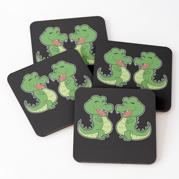 Aperçu de l'œuvre Mignon aligator crocodile drôle créée et vendue par Imutobi.