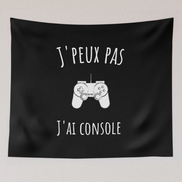 Aperçu de l'œuvre J'peux pas j'ai console créée et vendue par ProShirtDesign.