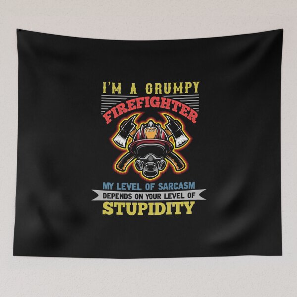 Item preview, Firefighter fire department sayings designed and sold by titanosdesign.