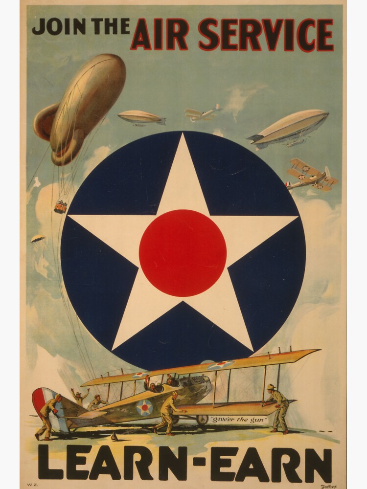 Air Service (Reproduction) by RozAbellera