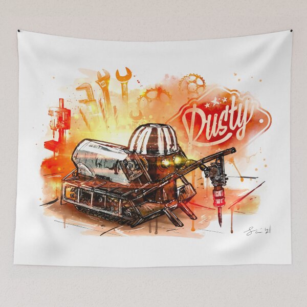 Item preview, Rusty Art designed and sold by IronForce.