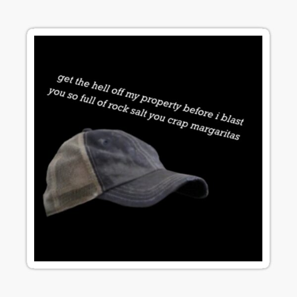 Supernatural Bobby Quote 1 Sticker