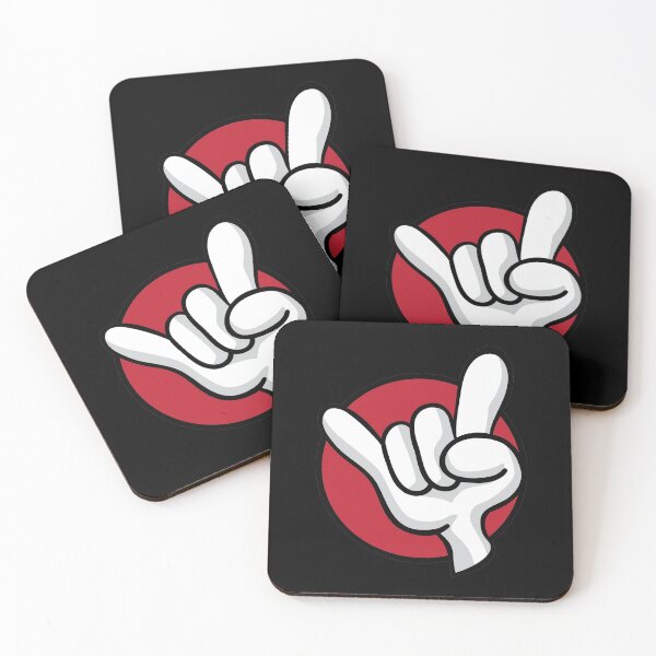 Item preview, Rock On Heavy Metal Hard Rock Hand Sign Cartoon  designed and sold by hobrath.
