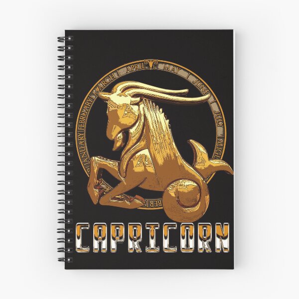 Artikelvorschau, Steinbock Gold Metall Sternzeichen entworfen und verkauft von CodyNorris.