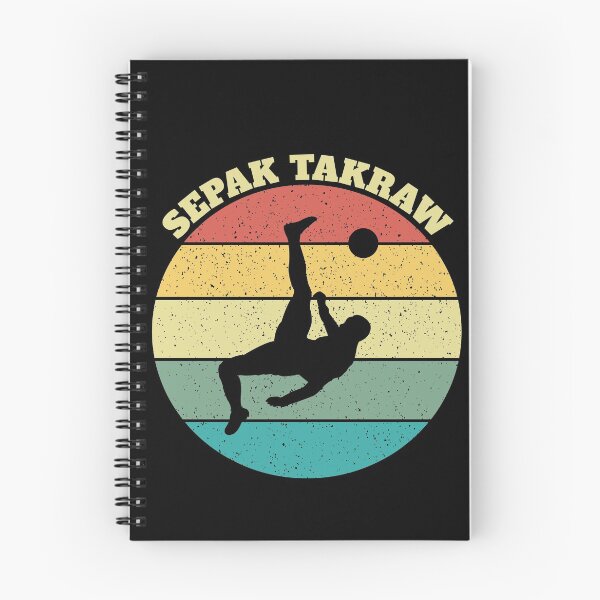 Item preview, Retro Vintage Kick Volleyball Sepak Takraw designed and sold by Salvadax.