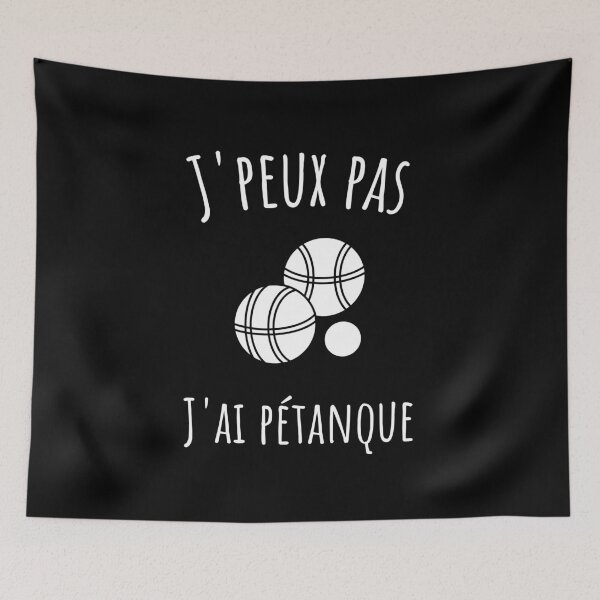 Item preview, I can't, I have pétanque designed and sold by ProShirtDesign.