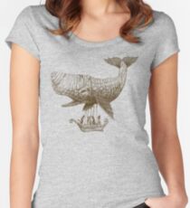 Tee bei 2.000 Fuß Tailliertes Rundhals-Shirt