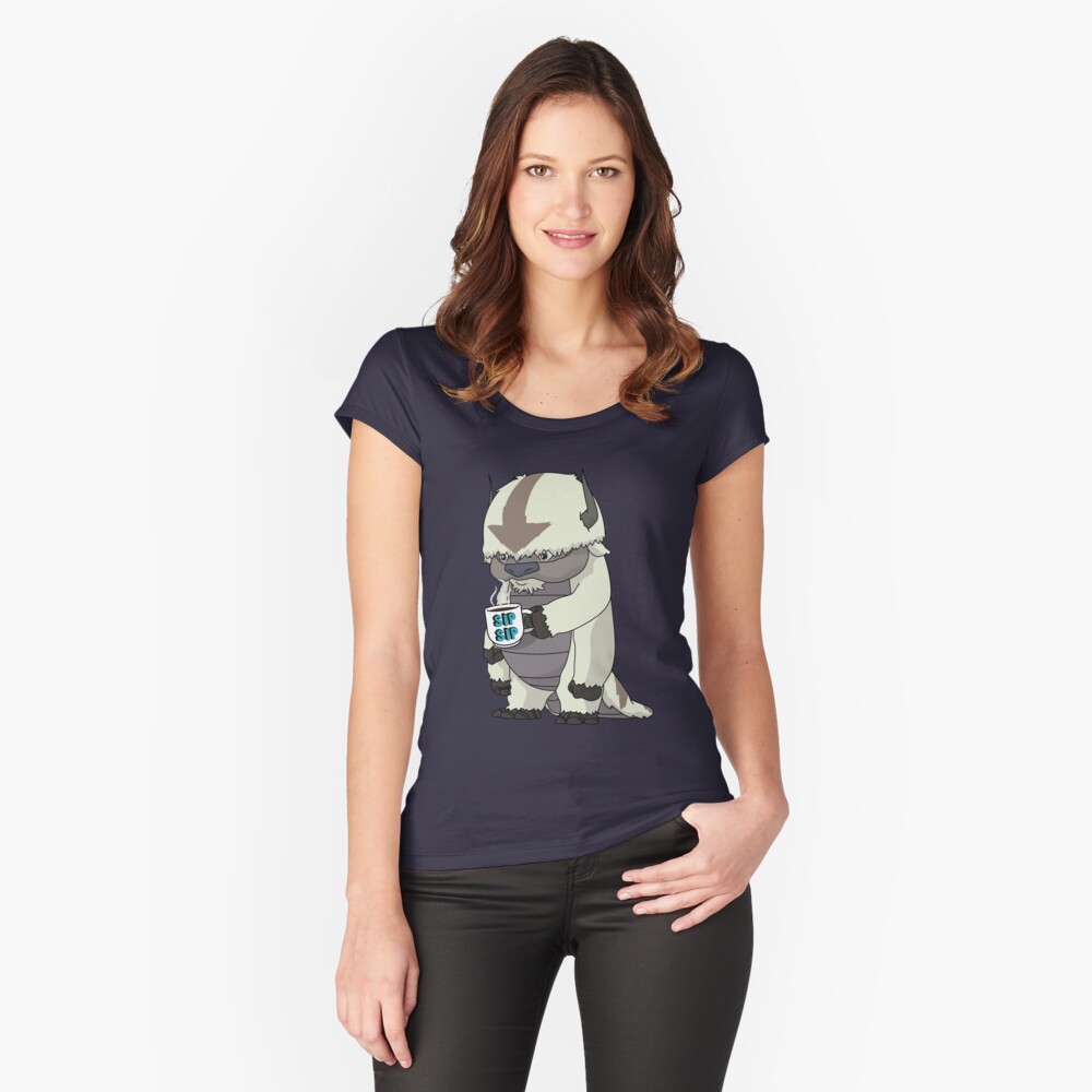 Item preview, Fitted Scoop T-Shirt designed and sold by phant0mm.