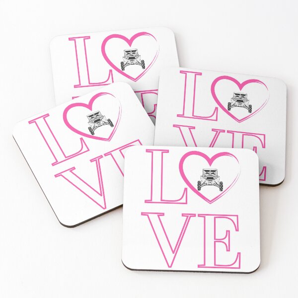 Item preview, SXS/UTV Love-Pink Lettering designed and sold by adzdesigns14.