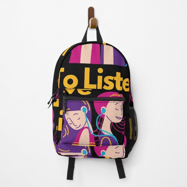 Item preview, "I Live to Listen" Juicy Design for Music Lovers designed and sold by ZetaUmbra.