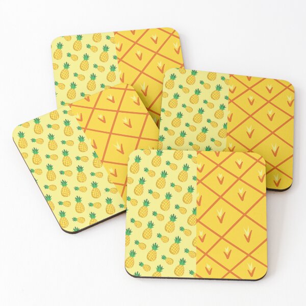 Item preview, Ripe Tropical Fruity Pineapples Half And Half designed and sold by 4U2NV-LDN.