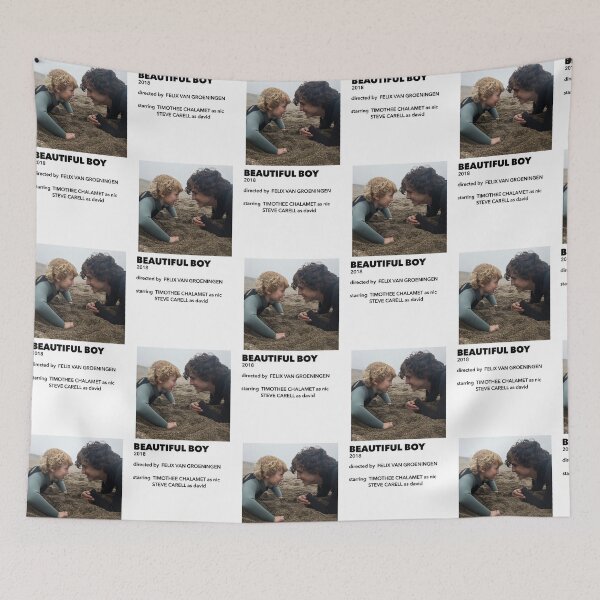 Item preview, beautiful boy minimal movie poster designed and sold by cool stickerz.