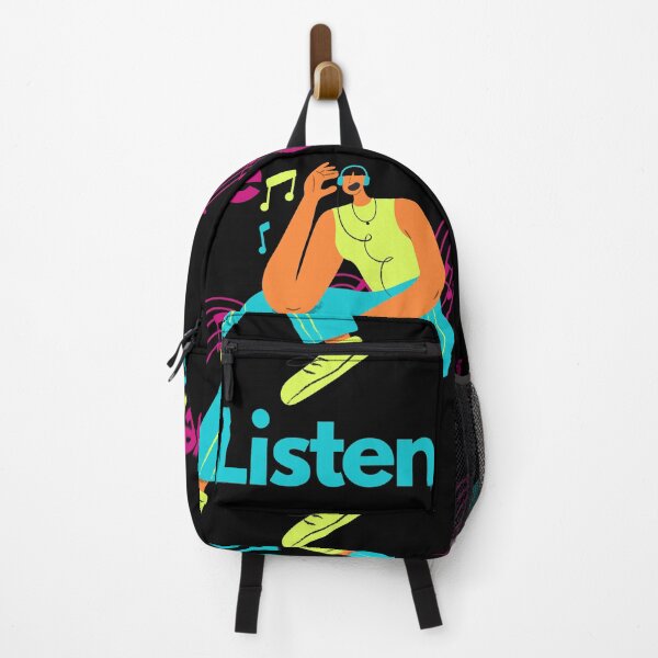 Item preview, "I Live to Listen" Juicy Design for Music Lovers designed and sold by ZetaUmbra.